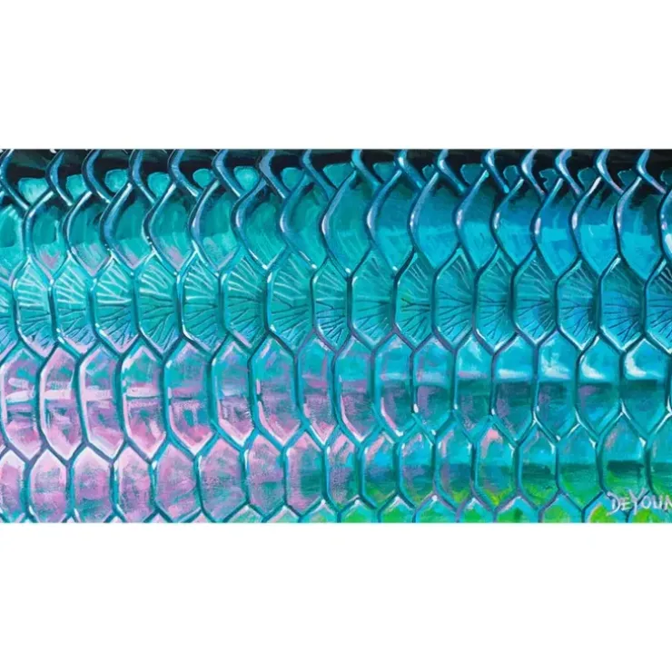 DeYoung Tarpon Flank Emerald Canvas Print - Your Premium Fishing Gear Store Rods Lines Baits Accessories^ Best