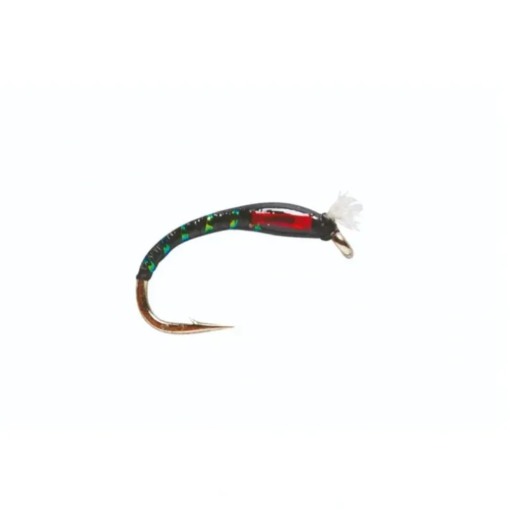 3D Glass Chironomid Black - Your Premium Fishing Gear Store Rods Lines Baits Accessories^ New