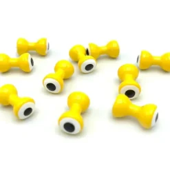 Double Pupil Lead Eyes - Yellow/White - Your Premium Fishing Gear Store Rods Lines Baits Accessories^ Best