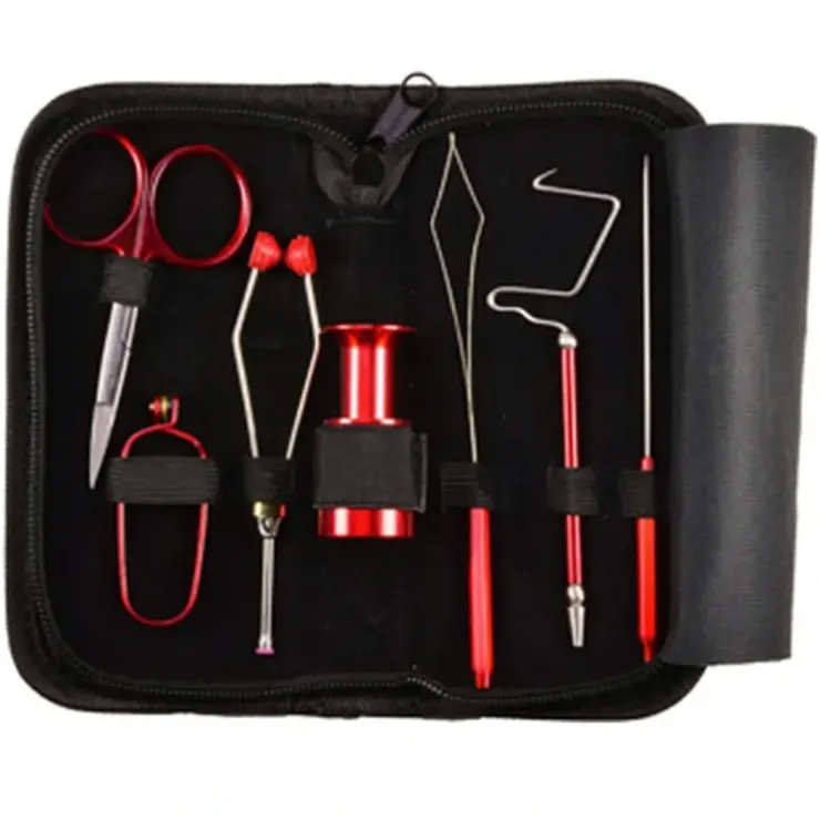 Dream Stream 7 Piece Fly Tying Tool Kit - Your Premium Fishing Gear Store Rods Lines Baits Accessories^ Cheap