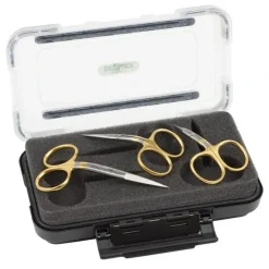 Dr. Slick Bent Scissors in Large Fly Box - Your Premium Fishing Gear Store Rods Lines Baits Accessories^ Discount