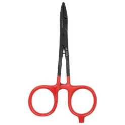 Dr. Slick Black Widow Scissor Clamp 5" Bent Shaft Black and Red Straight - Your Premium Fishing Gear Store Rods Lines Baits Accessories^ New