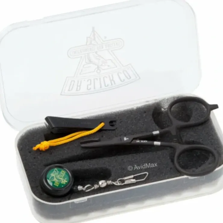 Dr. Slick Clamp/Hemos Black Mitten Scissor Gift Set - Your Premium Fishing Gear Store Rods Lines Baits Accessories^ Flash Sale
