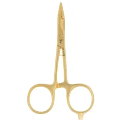Dr. Slick El Dorado Scissor Clamp 5" 24 Karat Gold Plated Straight - Your Premium Fishing Gear Store Rods Lines Baits Accessories^ Store