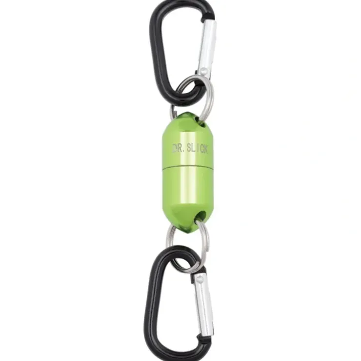 Dr. Slick Magnetic Tool Keeper, Green, w/ Carabiners - Your Premium Fishing Gear Store Rods Lines Baits Accessories^ Fashion