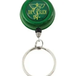 Dr. Slick Pin-On-Reel, Green, Steel Cord, "8" Ring - Your Premium Fishing Gear Store Rods Lines Baits Accessories^ Shop