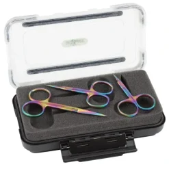 Dr. Slick Prism Scissors Gift Set in Large Fly Box - Your Premium Fishing Gear Store Rods Lines Baits Accessories^ New