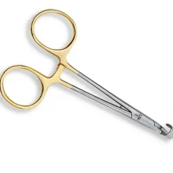 Dr. Slick Slick-Release Clamp 5in. Gold Loops Medium Release Tube Curved - Your Premium Fishing Gear Store Rods Lines Baits Accessories^ Shop