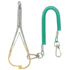 Dr. Slick SlickRelease Mitten Scissor Clamp 5" Gold Loops Curved - Your Premium Fishing Gear Store Rods Lines Baits Accessories^ Discount