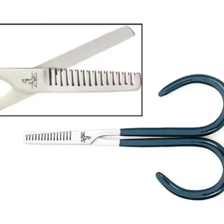 Dr. Slick Thinning Scissor, 4", Adjustable Open Loops, Green PVC Handles, Straight - Your Premium Fishing Gear Store Rods Lines Baits Accessories^ New