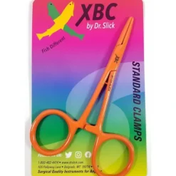 Dr. Slick XBC Standard Clamp, 5", Orange, Straight - Your Premium Fishing Gear Store Rods Lines Baits Accessories^ New
