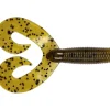 Dry Creek Twin Tail Money Grubber 5" 20pk Green Pumpkin Pepper - Your Premium Fishing Gear Store Rods Lines Baits Accessories^ Clearance