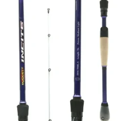 Duckett Fishing DFIC70ML-S Incite Spinning Rod, 7', Medium Light - Your Premium Fishing Gear Store Rods Lines Baits Accessories^ Cheap