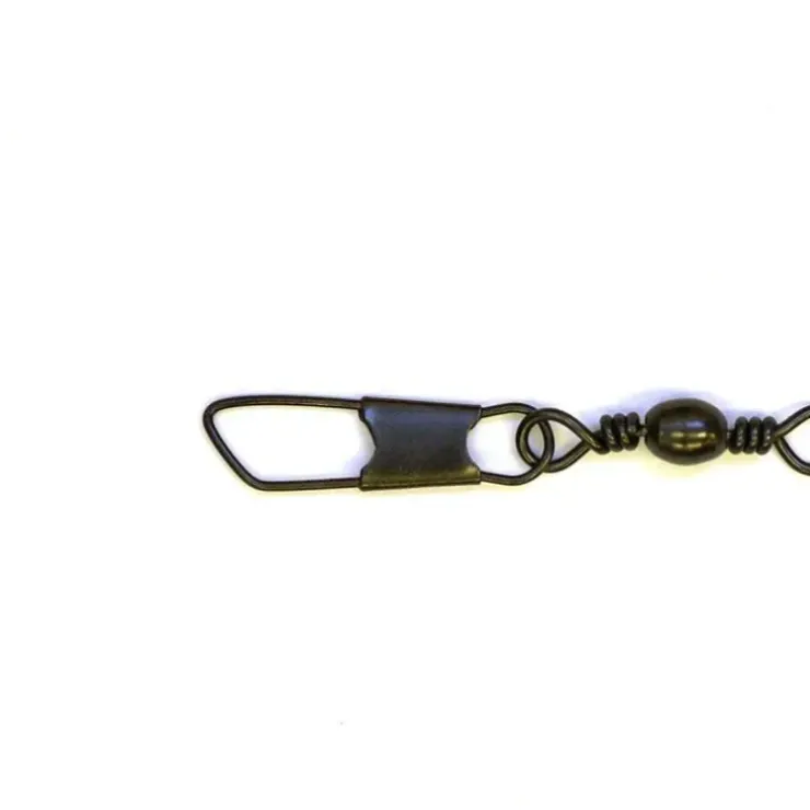 Eagle Claw Barrel Swivel with Safety Snap - Your Premium Fishing Gear Store Rods Lines Baits Accessories^ Discount