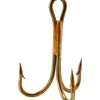 Eagle Claw Lake & Stream Hook, Size 7/0, Treble, Bronze, 36 pack - Your Premium Fishing Gear Store Rods Lines Baits Accessories^ Shop