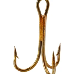 Eagle Claw Lake & Stream Hook, Size 7/0, Treble, Bronze, 36 pack - Your Premium Fishing Gear Store Rods Lines Baits Accessories^ Shop