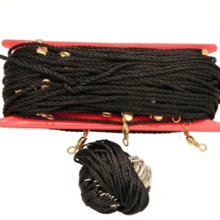 Eagle Claw Trotline 120' Fishing Line with 25 Size 3/0 Hooks Black - Your Premium Fishing Gear Store Rods Lines Baits Accessories^ Outlet