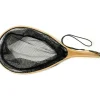 Eagle Claw Wooden Trout Net w/Rubberized Netting - Your Premium Fishing Gear Store Rods Lines Baits Accessories^ Hot