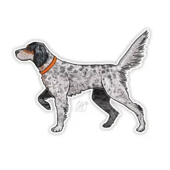 English Setter Sticker - Your Premium Fishing Gear Store Rods Lines Baits Accessories^ Cheap