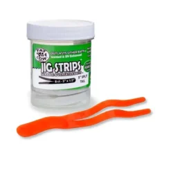 Fat Cow Fishing Jig Strips - Split Tail, 5" X 1/2" - Your Premium Fishing Gear Store Rods Lines Baits Accessories^ Best