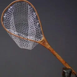 Fat Jake 16"x12" - Burl Fly Fishing Traditional Landing Net - Your Premium Fishing Gear Store Rods Lines Baits Accessories^ Cheap