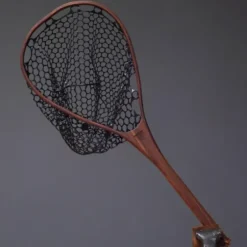 Fat Jake 16"x12" - Walnut Fly Fishing Traditional Landing Net - Your Premium Fishing Gear Store Rods Lines Baits Accessories^ Cheap