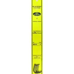 Fin Strike Blackfish (Tautog) Snelled Virginia Hook, Size 4, Blue, 6 per Pack - Your Premium Fishing Gear Store Rods Lines Baits Accessories^ Best
