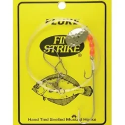 Fin Strike 557 Fluke Rig Duratin Ryder / Stinger w/ Spinner Hook 36" Leader 1pc - Your Premium Fishing Gear Store Rods Lines Baits Accessories^ Cheap