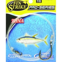 Fin Strike Pro Series Tuna Rig LiveBait Hook & Fluoro Size 7/0 - Your Premium Fishing Gear Store Rods Lines Baits Accessories^ Sale