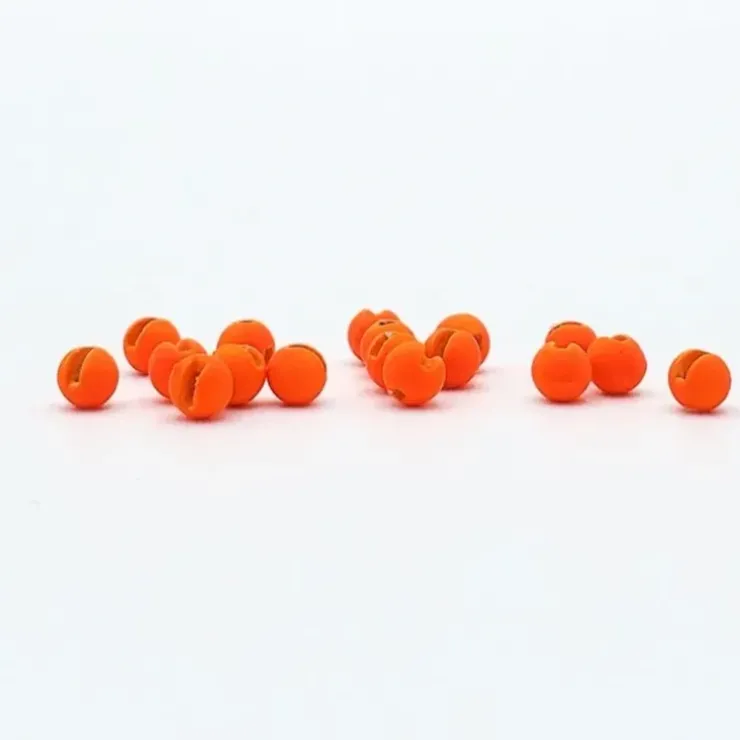 Firehole Slotted Tungsten Stones Fire Orange - Your Premium Fishing Gear Store Rods Lines Baits Accessories^ New