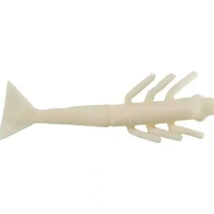 Fishbites Fish Fight Club Fight'N Shrimp Jerk Bait, 3-1/2", 6pk, White Knuckle - Your Premium Fishing Gear Store Rods Lines Baits Accessories^ Clearance