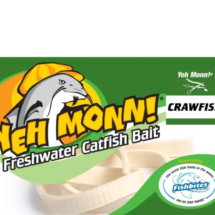 Fishbites Yeh Monn! Catfish Bait, Crawfish - Your Premium Fishing Gear Store Rods Lines Baits Accessories^ Fashion