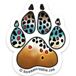 Fishing Buddy Brown Trout Sticker - Your Premium Fishing Gear Store Rods Lines Baits Accessories^ Hot