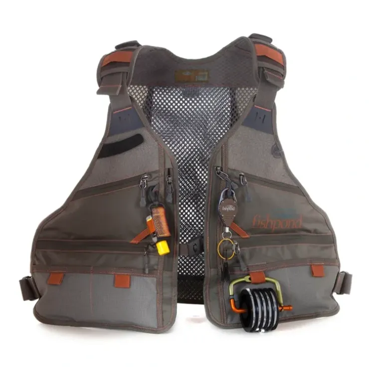 Fishpond Flint Hills Vest Gravel - Your Premium Fishing Gear Store Rods Lines Baits Accessories^ Online