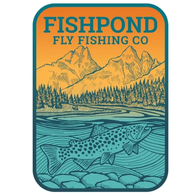 Fishpond Solitude Sticker 5" - Your Premium Fishing Gear Store Rods Lines Baits Accessories^ Fashion