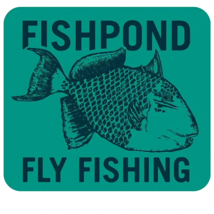 Fishpond Trigger Sticker 5" - Your Premium Fishing Gear Store Rods Lines Baits Accessories^ Online