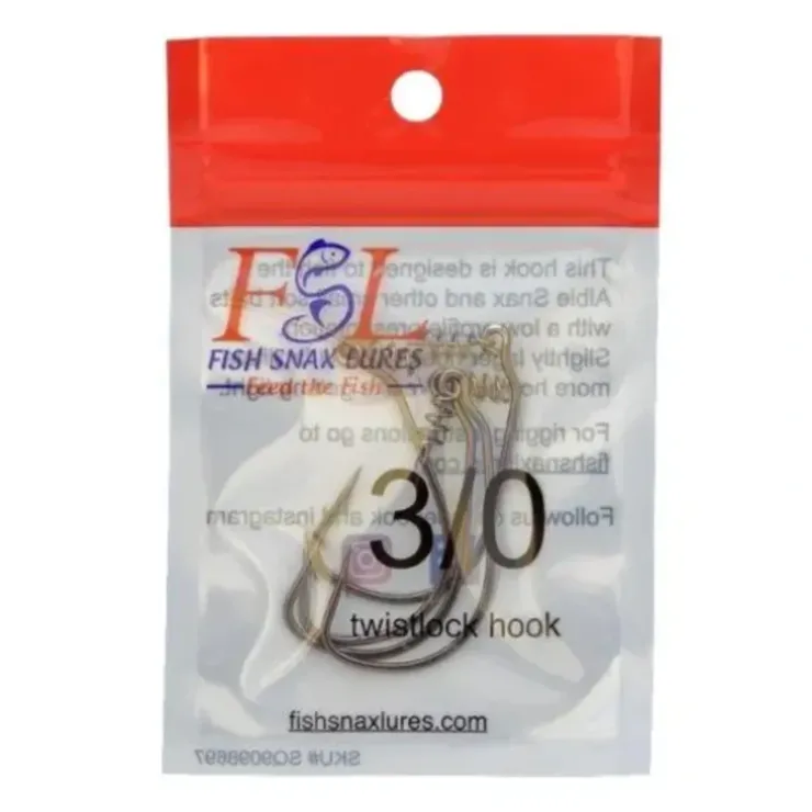 Fish Snax Lures Twistlock Hooks - Your Premium Fishing Gear Store Rods Lines Baits Accessories^ Cheap