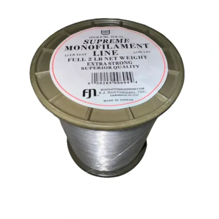 F.J Neil Monofilament Line 2lb Spool, Clear - Your Premium Fishing Gear Store Rods Lines Baits Accessories^ Sale