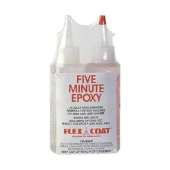 Flex Coat 5 Minute Epoxy - Your Premium Fishing Gear Store Rods Lines Baits Accessories^ Outlet