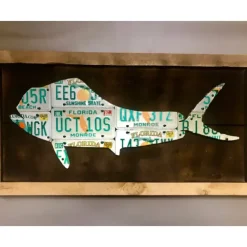 Florida Mahi Mahi License Plate Art - Your Premium Fishing Gear Store Rods Lines Baits Accessories^ Discount