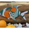 Florida Permit License Plate Christmas Ornament - Your Premium Fishing Gear Store Rods Lines Baits Accessories^ Cheap