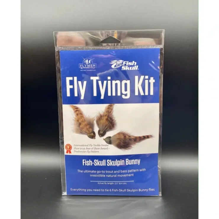 FlyMen Fly Tying Kit - Fish-Skull Skulpin Bunny - Your Premium Fishing Gear Store Rods Lines Baits Accessories^ Cheap