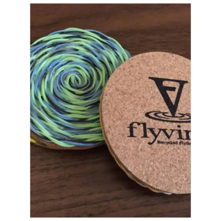 Flyvines Coasters (4 - Pack) - Your Premium Fishing Gear Store Rods Lines Baits Accessories^ Best