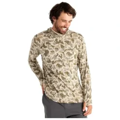 Free Fly Bamboo Lightweight Hoody Barrier Island Camo - Your Premium Fishing Gear Store Rods Lines Baits Accessories^ Fashion