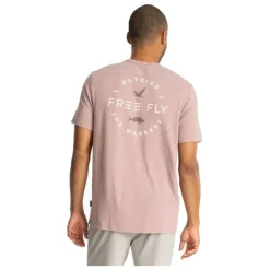 Free Fly Channel Markers Pocket Tee Heather Fig - Your Premium Fishing Gear Store Rods Lines Baits Accessories^ Discount