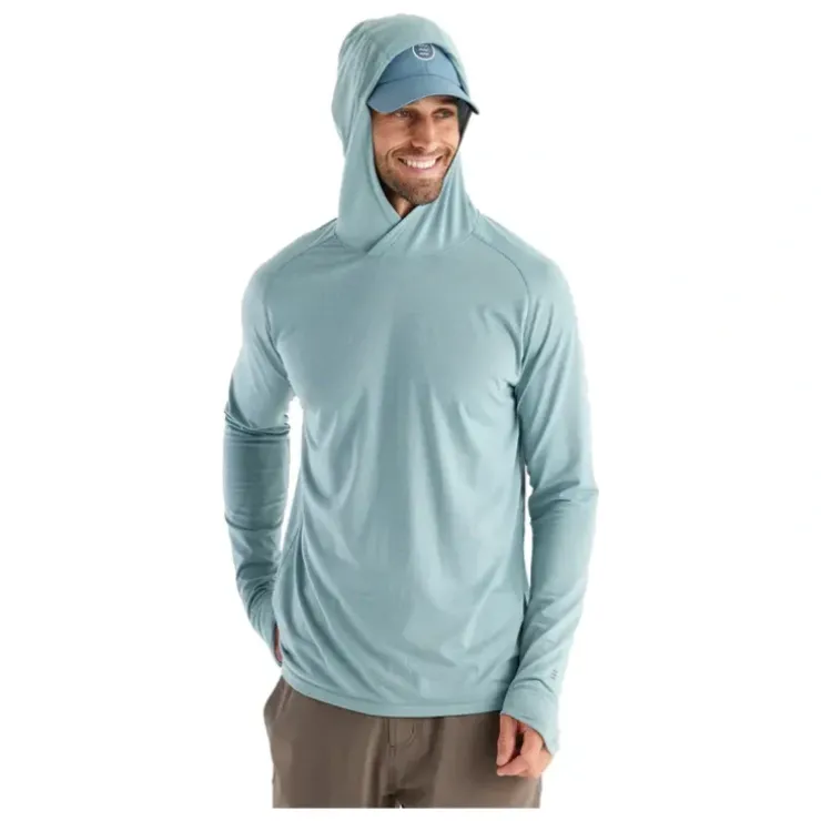 Free Fly Elevate Hoody Shale Green - Your Premium Fishing Gear Store Rods Lines Baits Accessories^ Hot