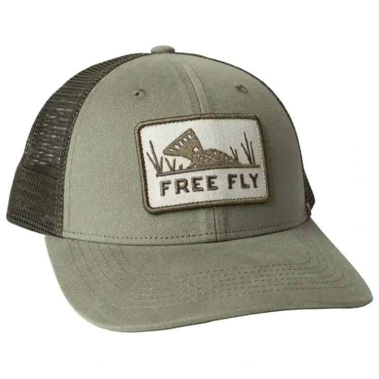 Free Fly High Hopes Snapback Capers Green - Your Premium Fishing Gear Store Rods Lines Baits Accessories^ Outlet