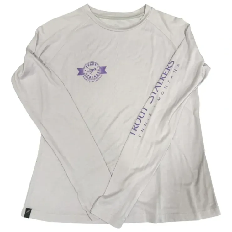 Free Fly MTS Logo Bamboo Womens Weekender L/S Shirt - Washed Orchid X-Small - Your Premium Fishing Gear Store Rods Lines Baits Accessories^ Outlet