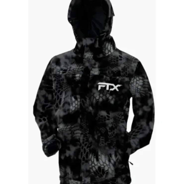 Frogg Toggs FTX Armor Jacket, Kryptek Typhon, LG - Your Premium Fishing Gear Store Rods Lines Baits Accessories^ Discount