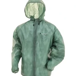 Frogg Toggs Mens Emergency Jacket FTEJ6-09M/L [Green,MD/LG] - Your Premium Fishing Gear Store Rods Lines Baits Accessories^ Cheap
